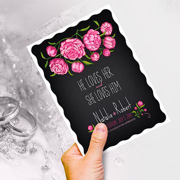 Wedding booklet and invitaiton design and printing by Kdee Designs